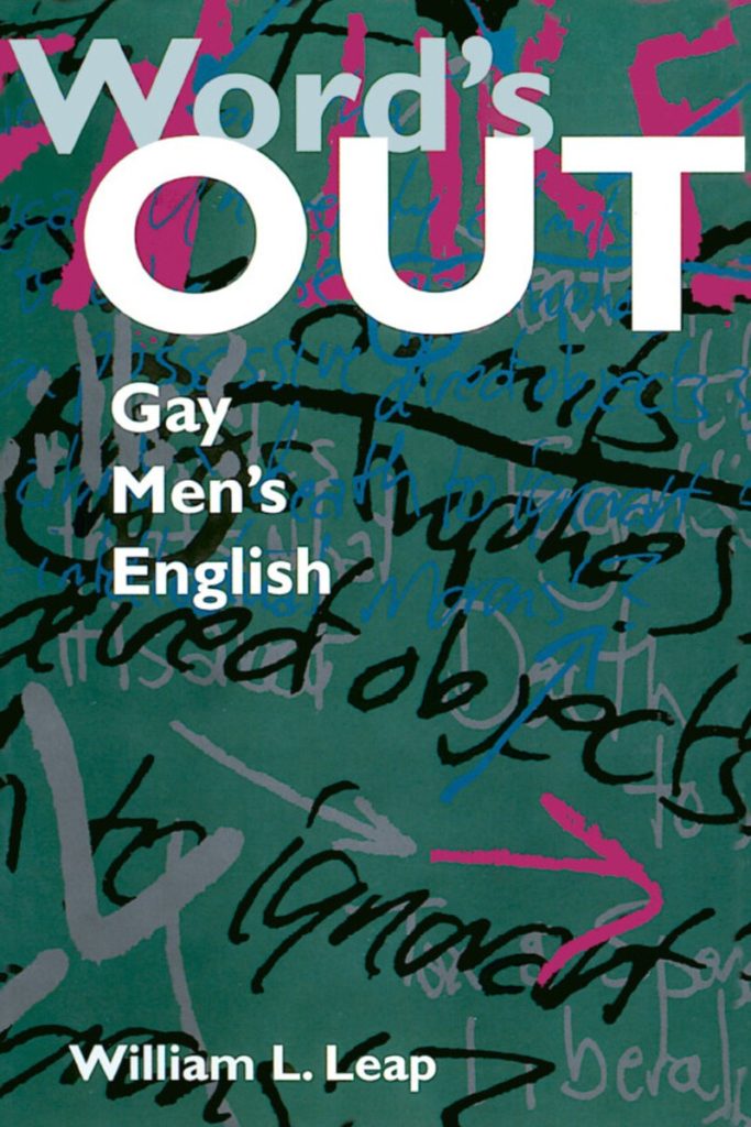 Cover art for "Words Out" William L Leap