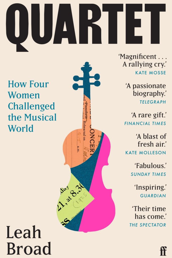 Cover art for "Quartet" by Leah Broad
